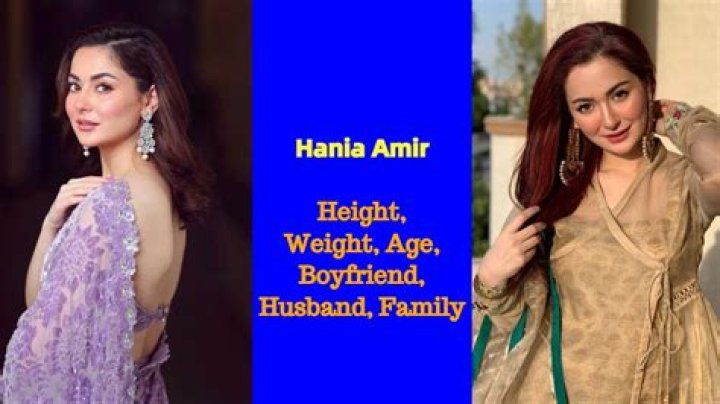 Hania Amir Height, Weight, Age, Body Measurements UberGossip