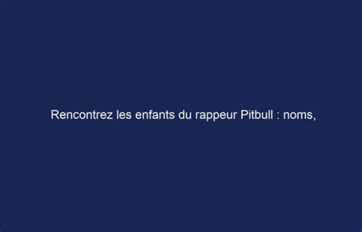 Rencontrez les 4 enfants du d&eacute;funt chanteur Hollywood Life News 24